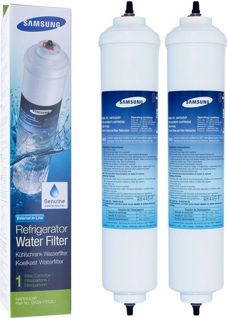 2x Aktivkohle Wasserfilter Für Daewoo & Hotpoint Kühlschränke – Passt Auch Für American Style Kombi-Geräte