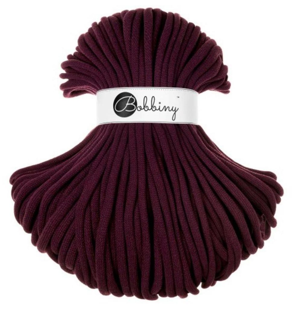 BOBBINY 9 mm Jumbo Flechtkordel 1200 g Garn Makramee 50 Produktbild 