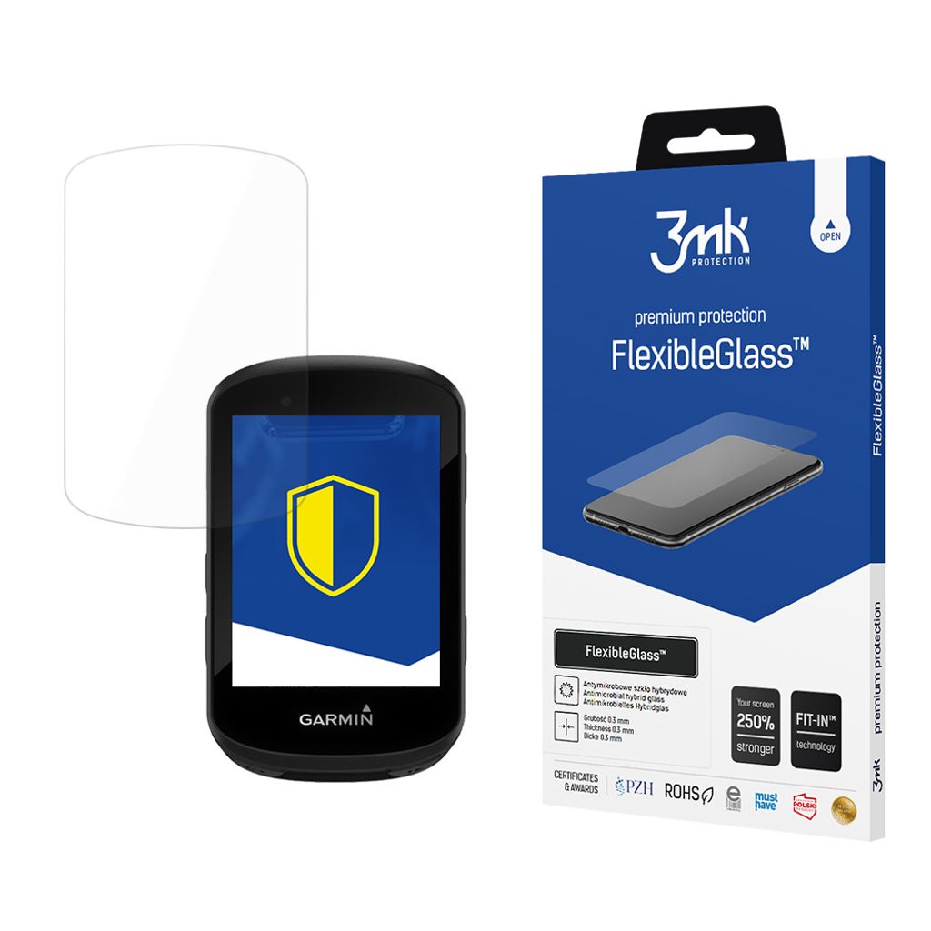 3mk Display Hybridglas FlexibleGlass fr Garmin Edge 530 0,3mm 7H