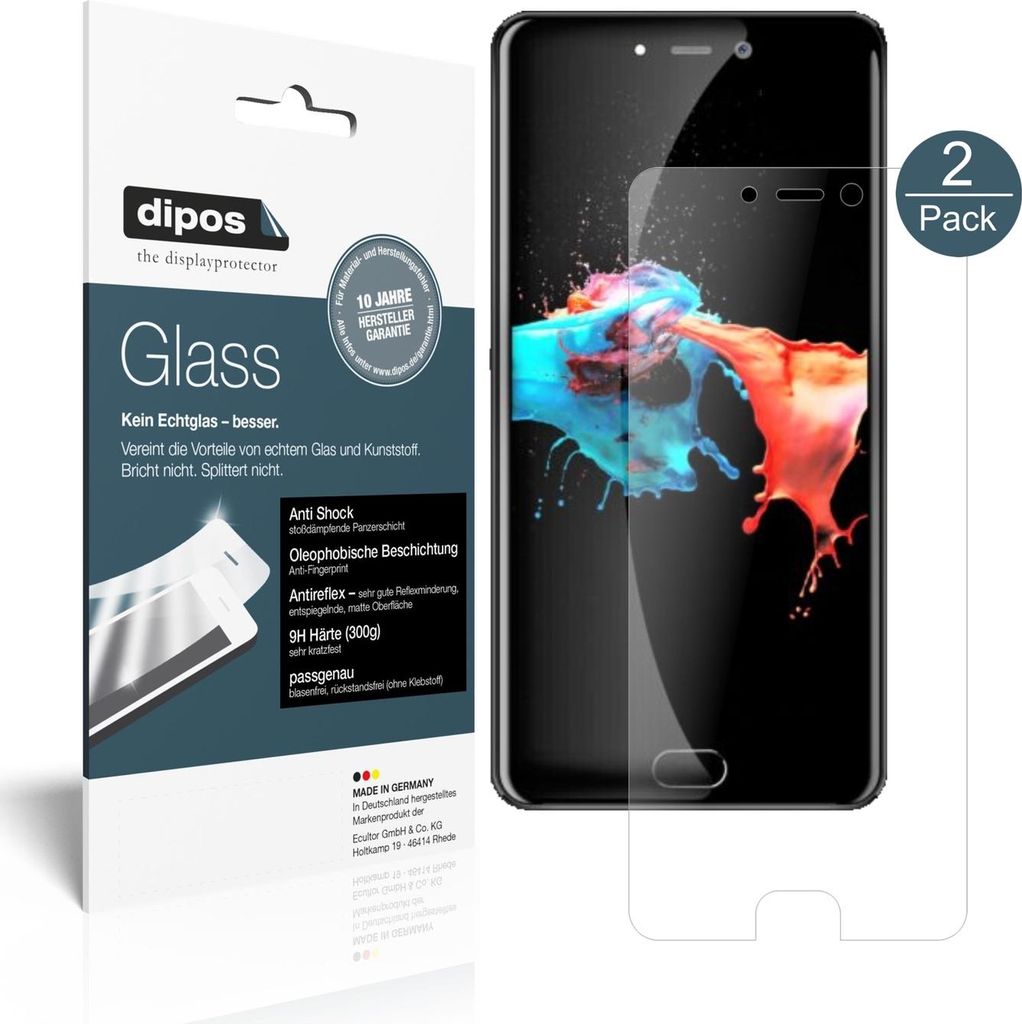 NBR 2x dipos Glass matt Leagoo T5c