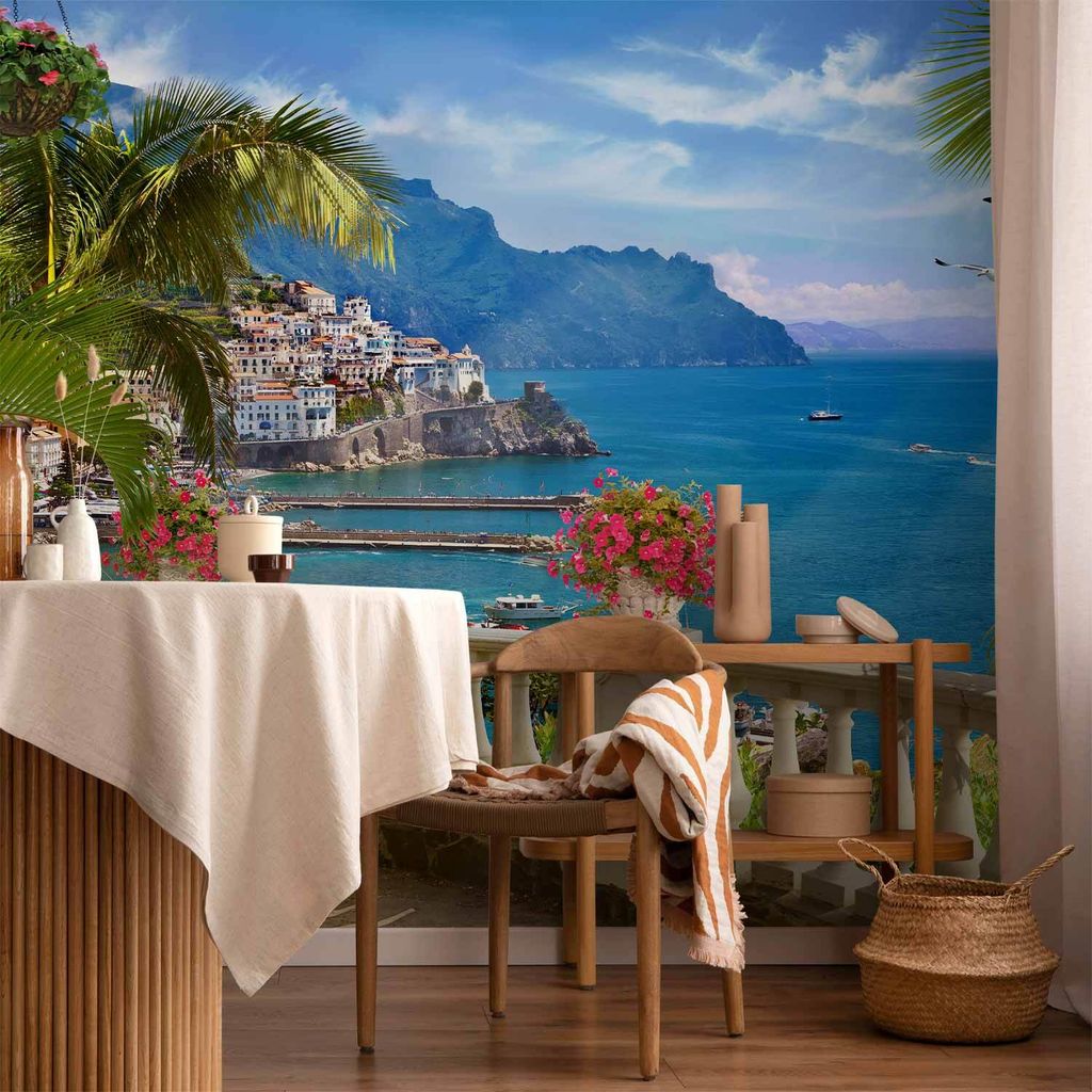 Vlies Fototapete - Mediterranean Paradise 250x175 cm Landschaften c-B-0101-a-a