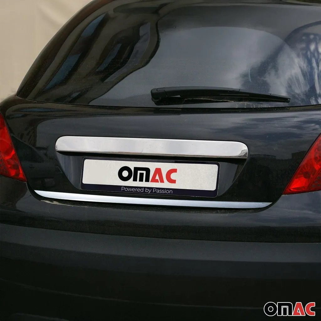 Modanatura Bagagliaio Peugeot 308 2007-2015 Acciaio Inox Cromato