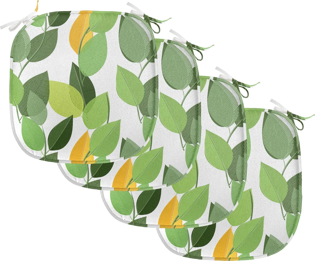 Cuscini Sedie ABAKUHAUS Jungle Style - Set 4pz 40x40 Impermeabili