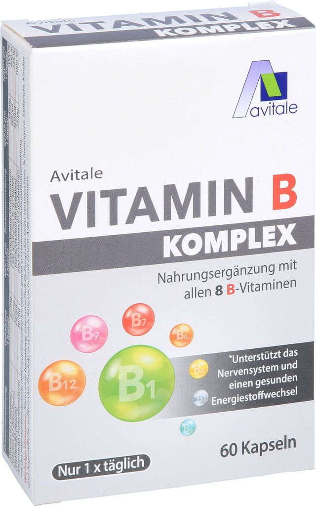 Vitamin B Komplex Kapseln 60 St
