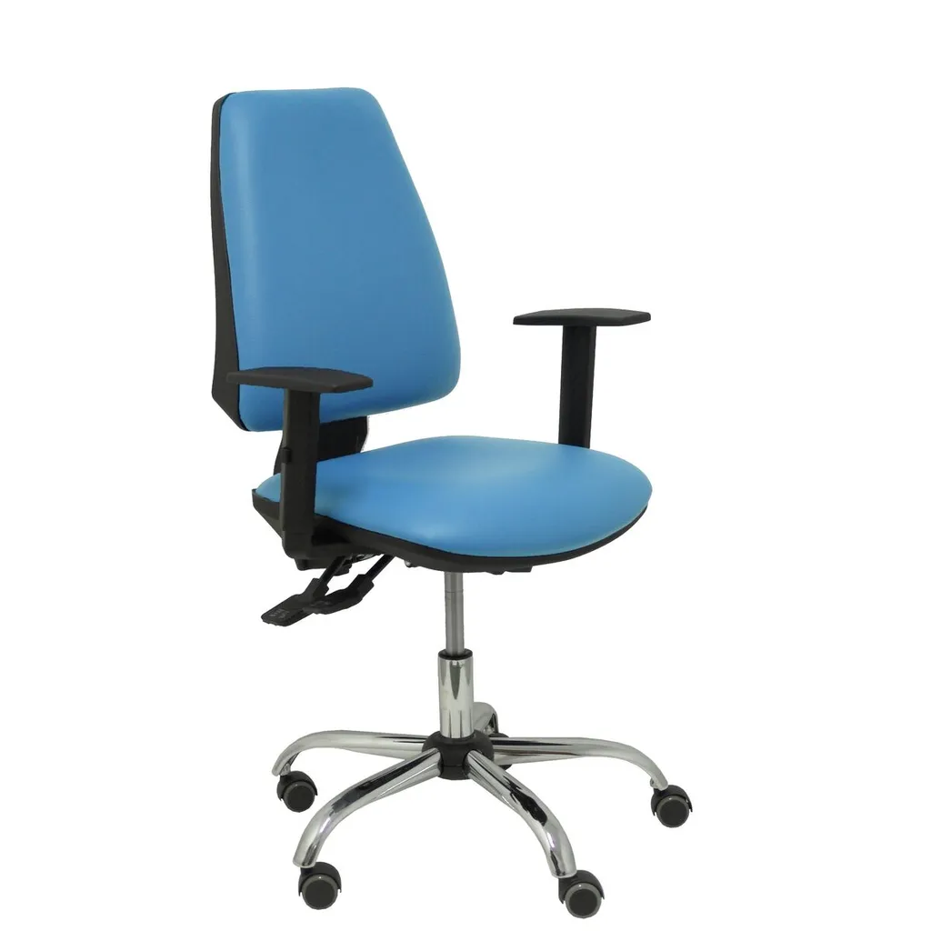 Chaise de bureau pour ordinateur P&C B10CRRP bleu idéale télétravail