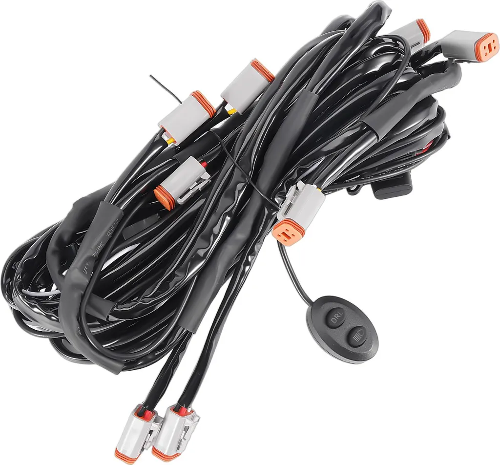 Faisceau LED 3,6m 14 AWG ultra résistant avec commande tactile 30A