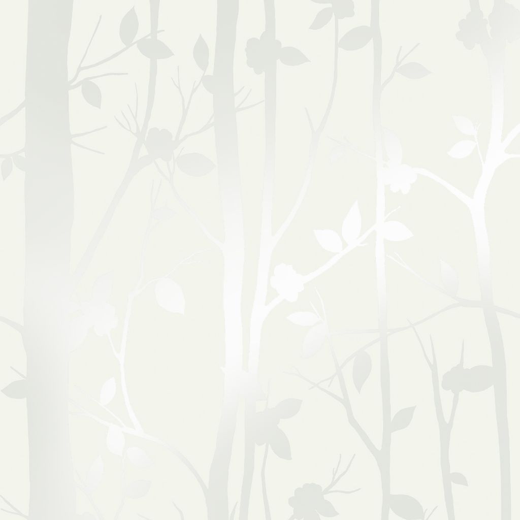 Laura Ashley Vlies Tapete | Baumwollewood Pearlescent White Pappelholz perlglänzend weiss 10 m x 0.52 m