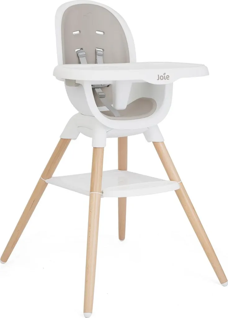Chaise haute évolutive pour bébé Joie Chestnut, coloris Mocha chic