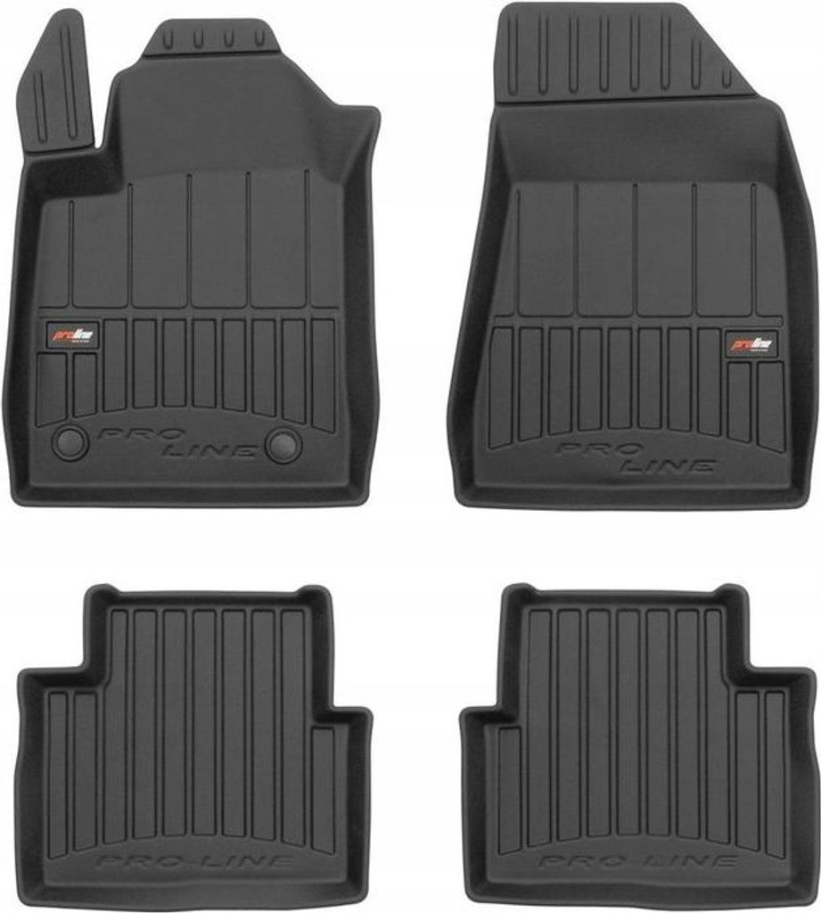 Gummimatten Fussmatten Alfa Romeo Giulietta 2010-2020 3D Mulde