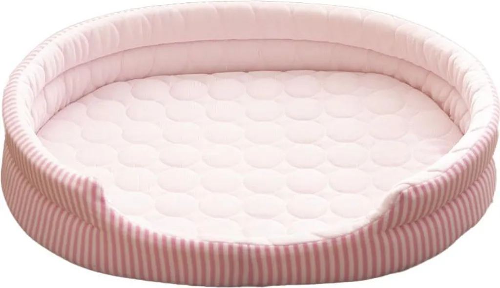 Lit rafraîchissant rose pour chat et chiot - Idéal pour la canicule