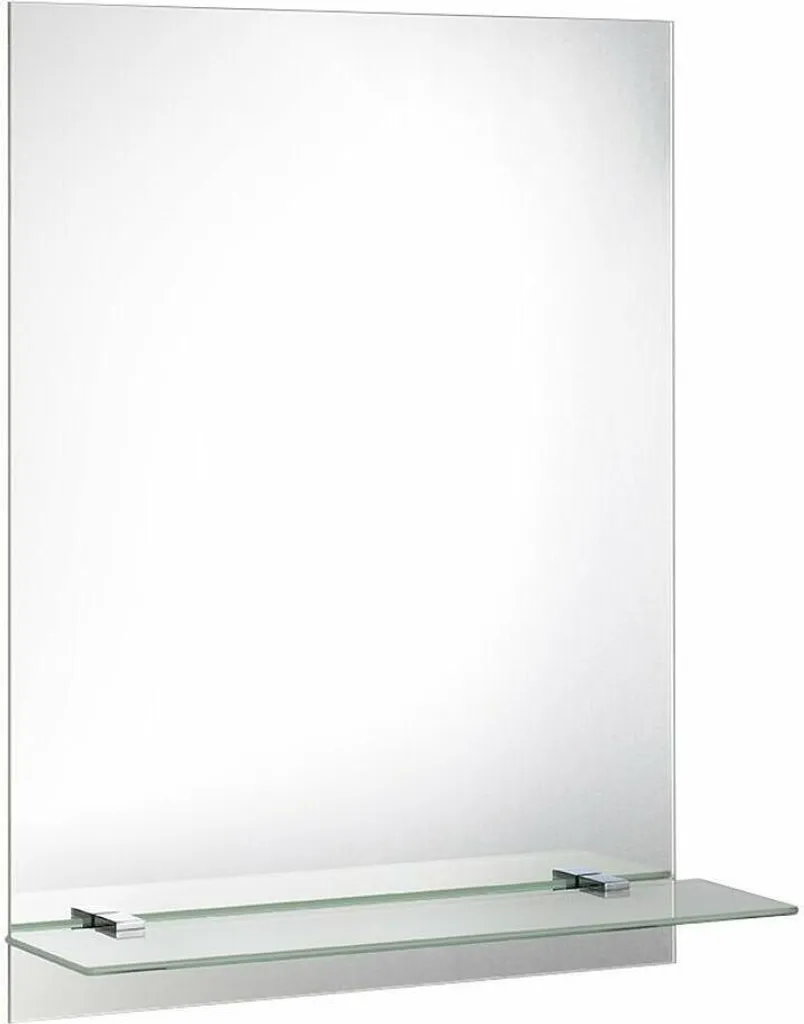 Specchio con mensola 60x80cm, incluso supporto