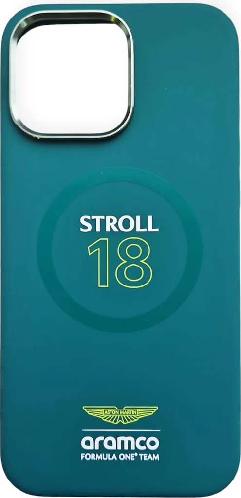 Coque Antichoc iPhone 16 Pro Magsafe Aston Martin Verte Stroll Chic