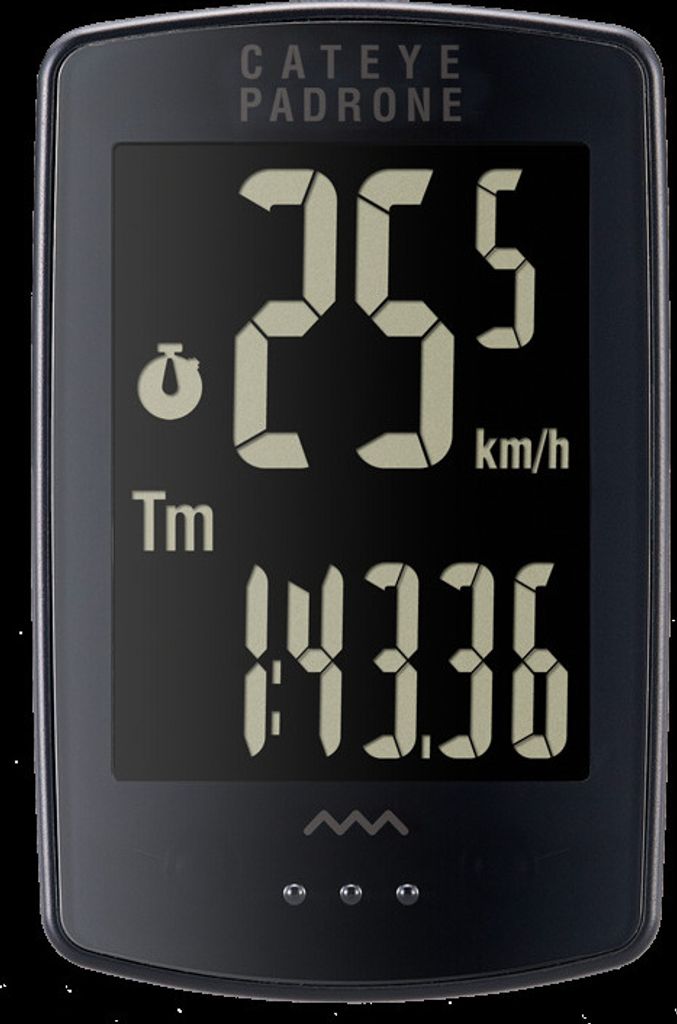 CatEye PADRONE STEALTH CC-PA100W LCD-Fahrradzähler Produktbild 