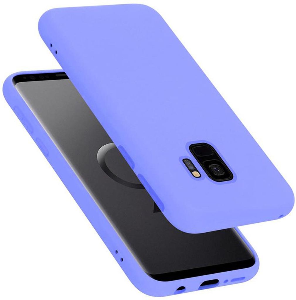 Cadorabo Schutzhülle für Samsung Galaxy S9 Hülle in Lila Handyhülle Case Cover TPU Etui
