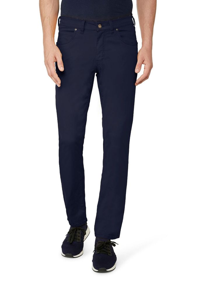 5-Pocket Gardeur Bill-3 Modern Fit dunkelblau Baumwolle
