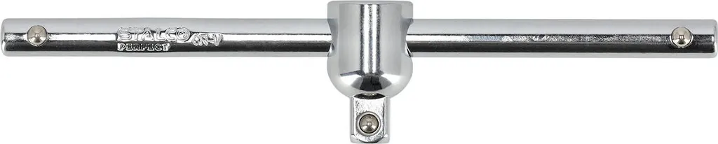 Poignée coulissante 3/4" 460mm STALCO - Barre de force en acier chrome