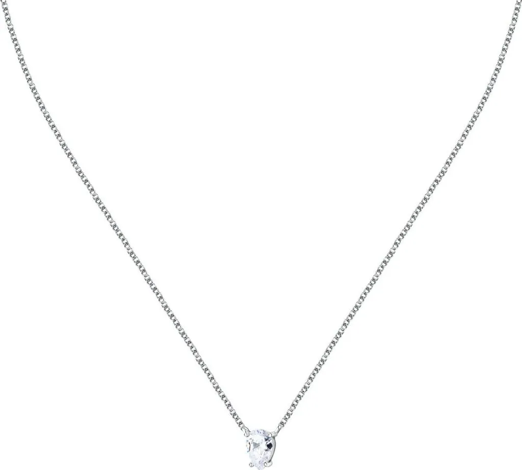 Collier Tesori discret en argent recyclé SAIW211 - Bijou élégant