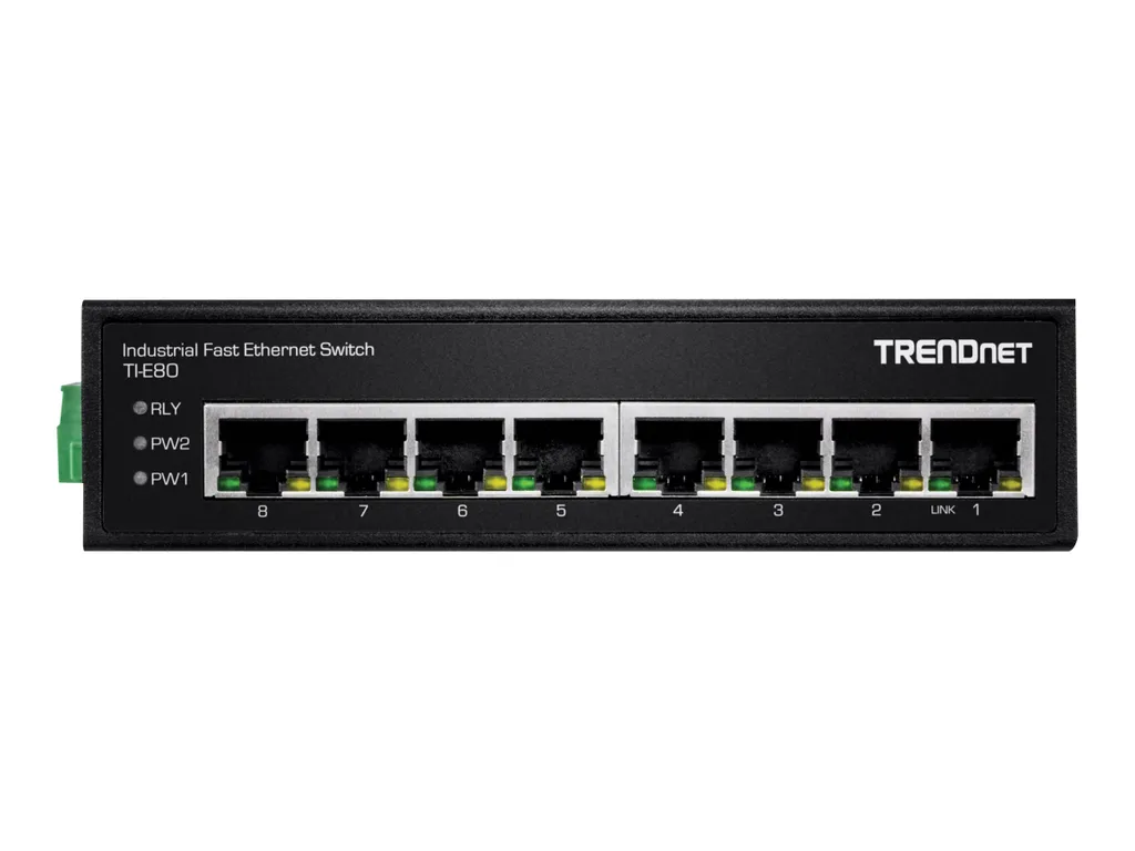 Switch Industriale 8 Porte TRENDnet TI-E80 - Prezzo e Qualità Professionale - 6