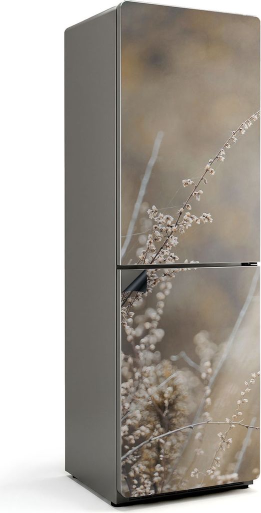 Zarte kleine Vegetation – Magnetische Kühlschrank Abdeckung – Dekorfolie magnetisch Küche – Kühlschrank Magnet Deko – selbstklebende Mag...