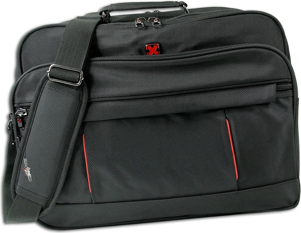 Travel N Meet Laptoptasche Herren Business Tasche schwarz OTD4216S