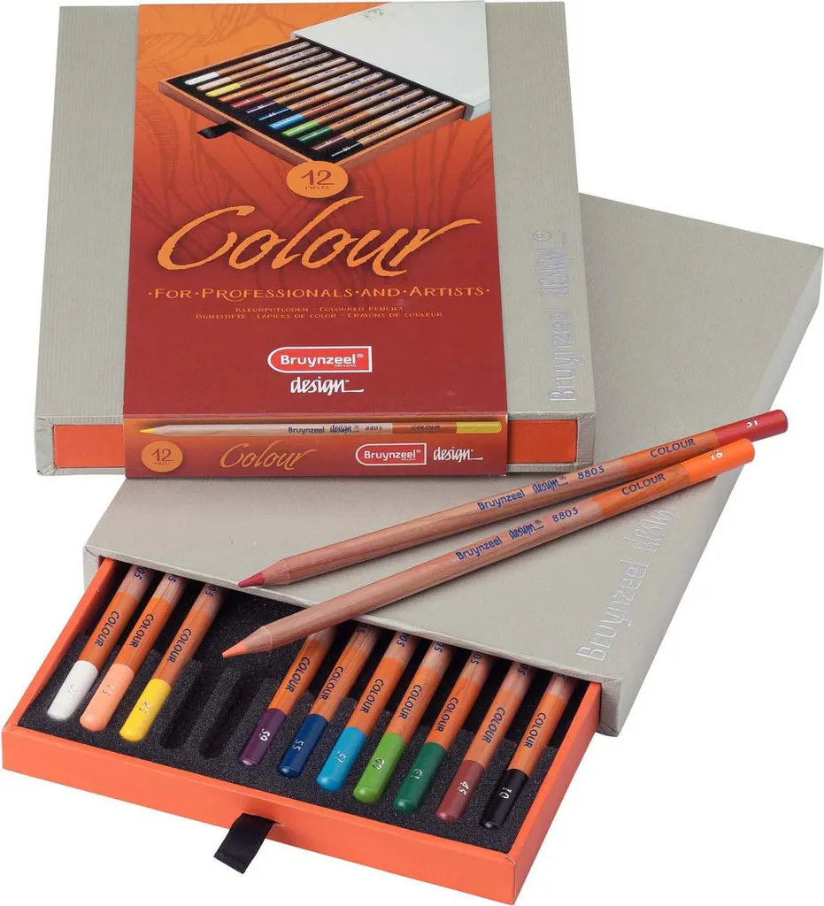 Offerta Matite Colorate Bruynzeel Design 12 pz - Qualità Professionale