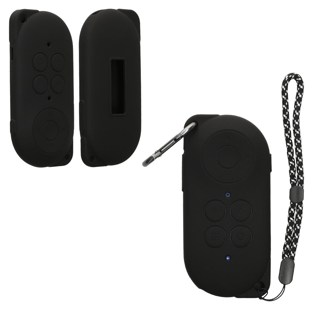 kwmobile Hülle Fernbedienung kompatibel mit Rokid Station (AR Glasses) Hülle - Silikon Case für TV Zubehör in Schwarz