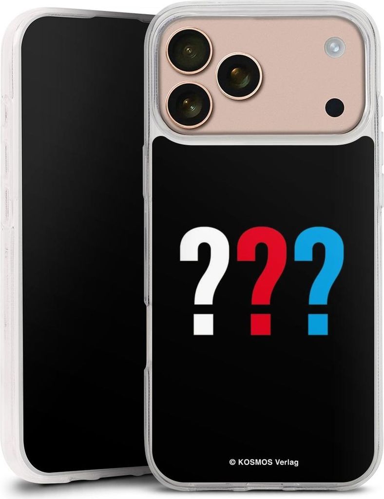 DeinDesign Handyhülle für Apple iPhone 17 Pro Max Silikon Hülle Case Smartphone Schutzhülle Logo Offizielles Lizenzprodukt Die drei ???