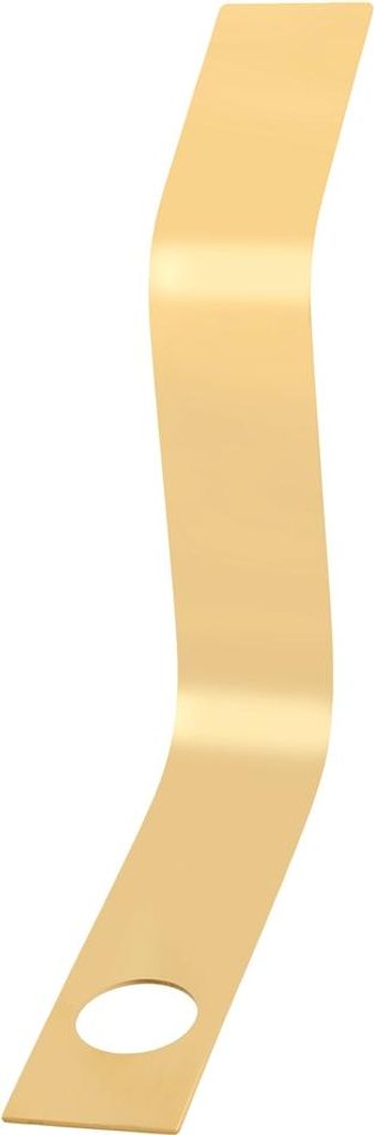 Einzigartige S-förmige Weinlagerregal prägnanten Stil Weinregal Stand für Bar Counter DecorationGold