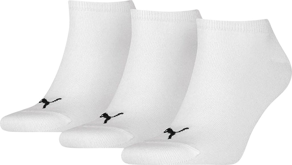 PUMA Sneaker Plain Socken weiss 39-42 Produktbild 