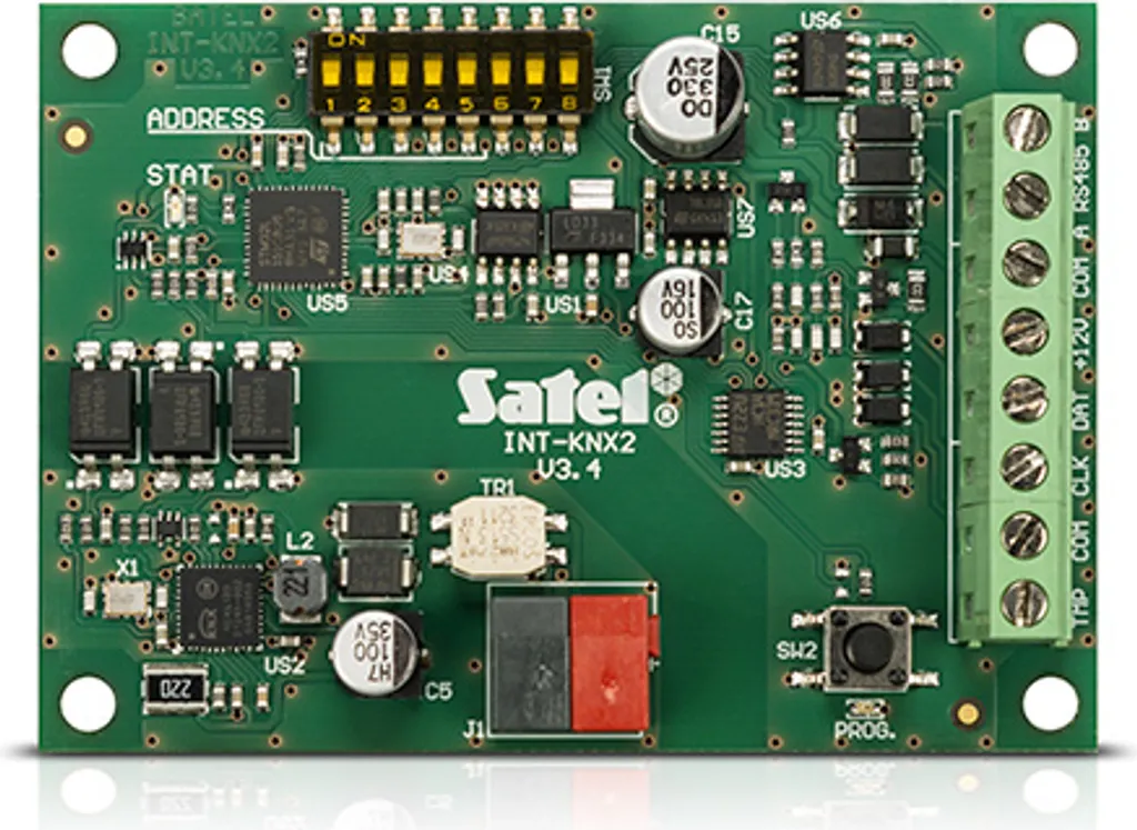 Passerelle Satel INT-KNX-2 pour Piloter votre Maison via l'Alarme