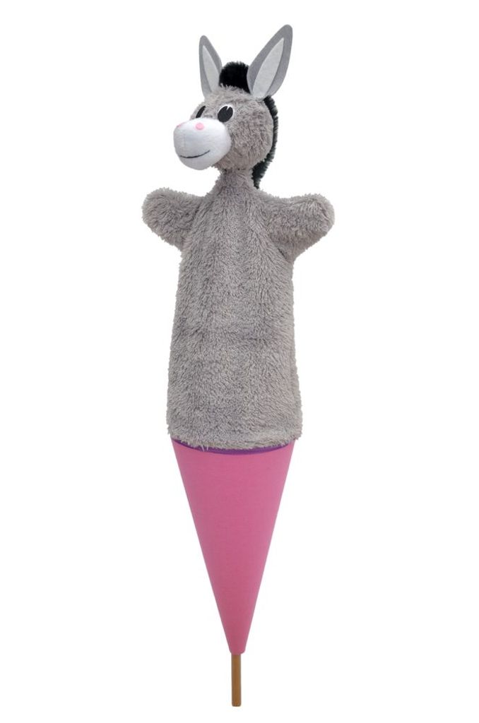 Tütenkasper Esel 58cm 3in1