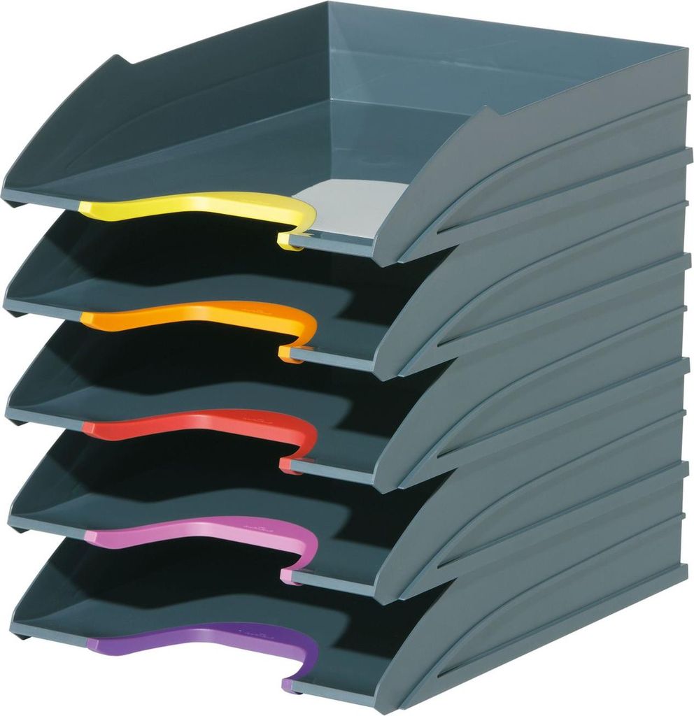 DURABLE Tacki na dokumenty VARICOLOR® TRAY SET A4, Zdjęcie produktu 