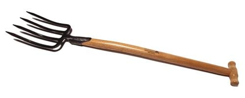 Fourche à bêcher Krumpholz avec douille à ressort et dents Image du produit 