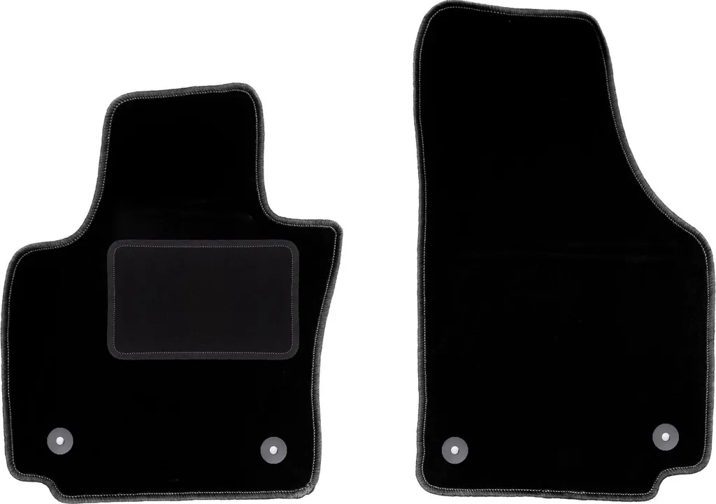 Tappetini Su Misura Seat Toledo III 2004-2012 Velours Nero 2pz