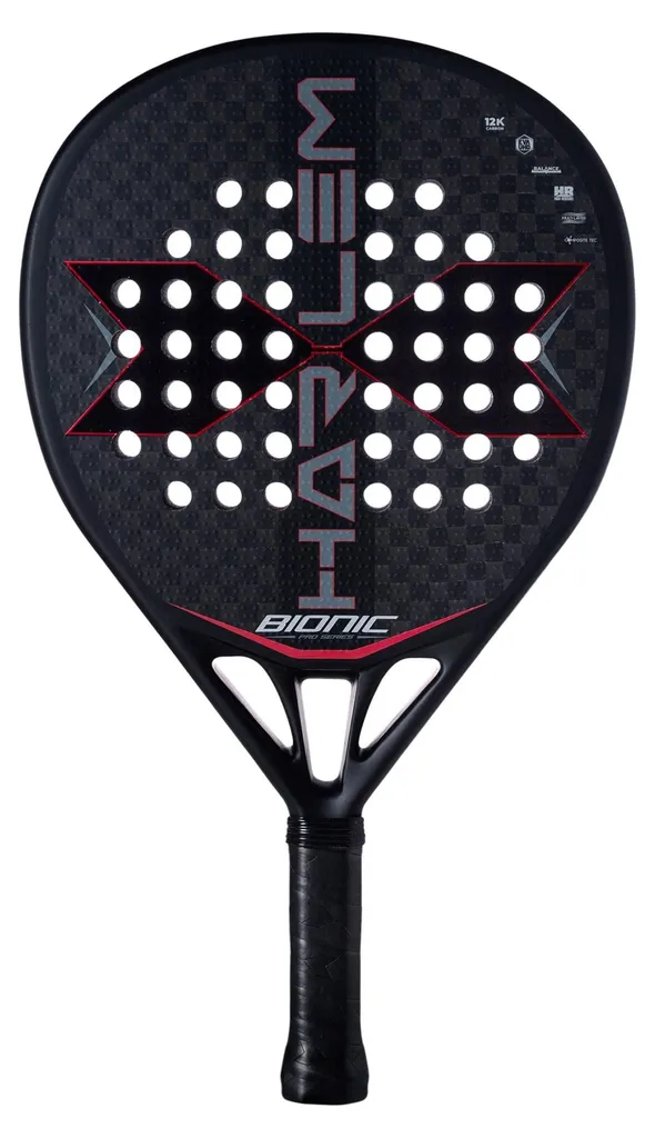 Raquette de padel Harlem Bionic 12k Hp-221 multicolore pour expert