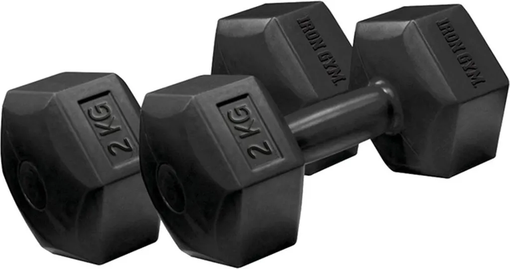 Haltères Iron Gym 2 x 2 kg - Évitez les douleurs aux mains lors du sport