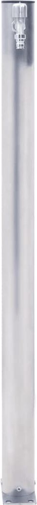 Möbel Wassersäule für den Garten 40 cm Edelstahl Rund - Regentonnen CLORIS5220726