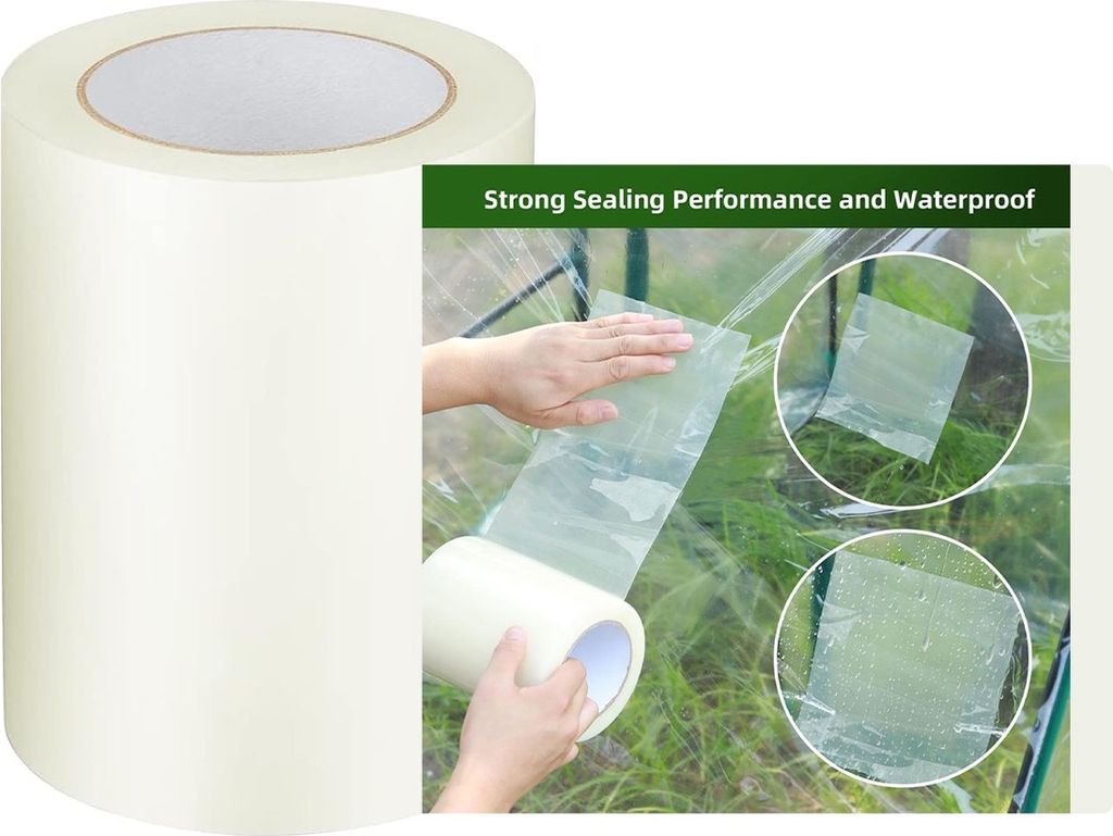 Wasserdichtes Reparaturband 30 cm × 10 m, transparentes UV Produktbild 