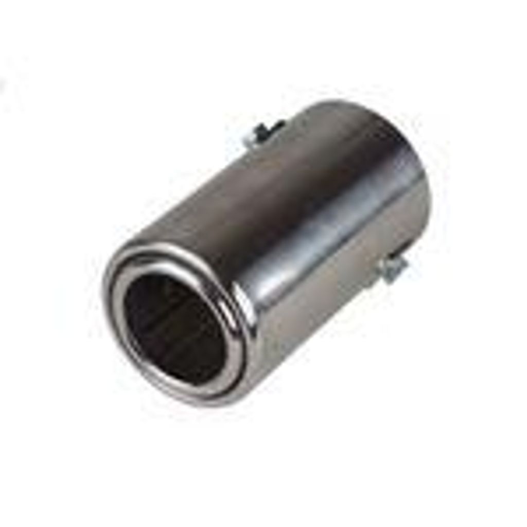 Auspuffblende Ø60mm silber Ornament Endrohr Edelstahl Produktbild 
