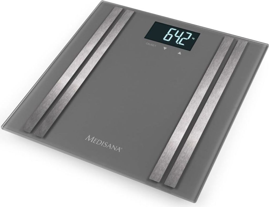 Medisana Körper-Analysewaage BS 476 180 kg Grau 40431 Produktbild 