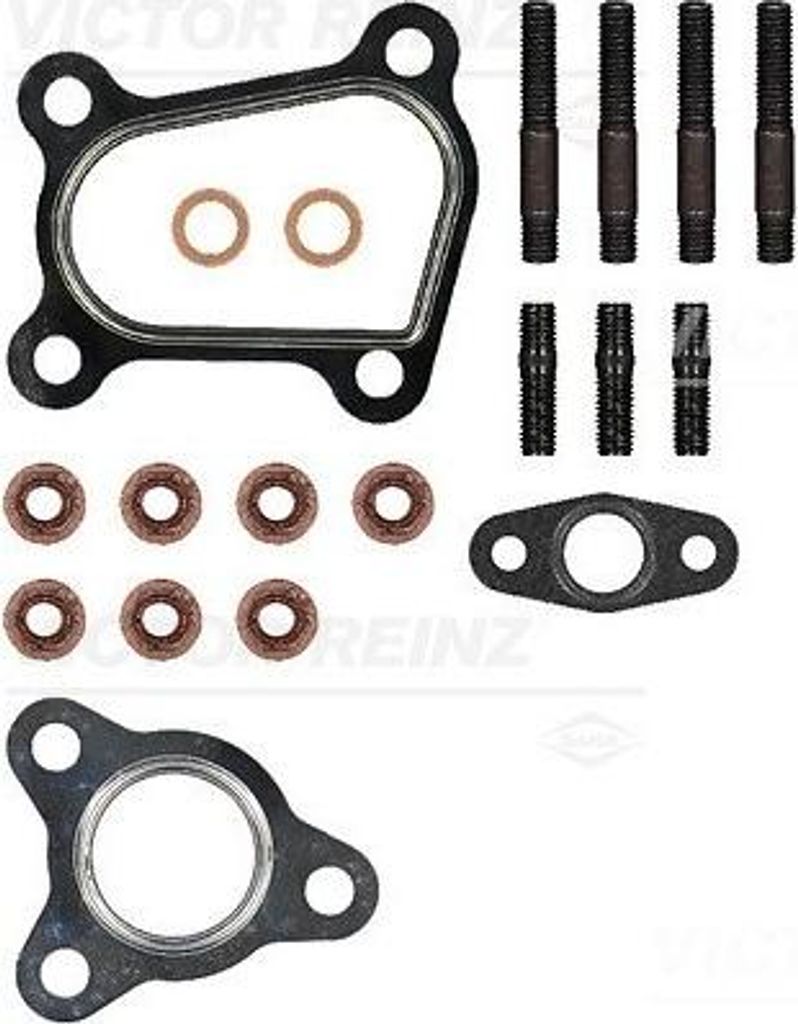 REINZ 04-10035-01 Montagesatz Turbolader für OPEL Corsa C Schrägheck (X01) Astra H Caravan (A04) Astra H Schrägheck (A04) Astra G CC (T98) Astra...