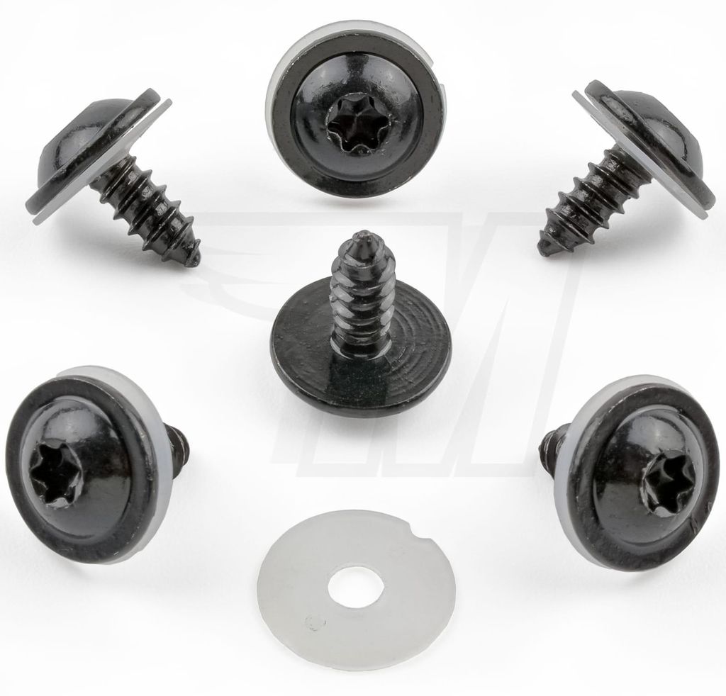 20x Befestigungs Torx Schraube mit Dichtung für VW, Audi, Seat, Skoda Tür Verkleidung | WHT005348