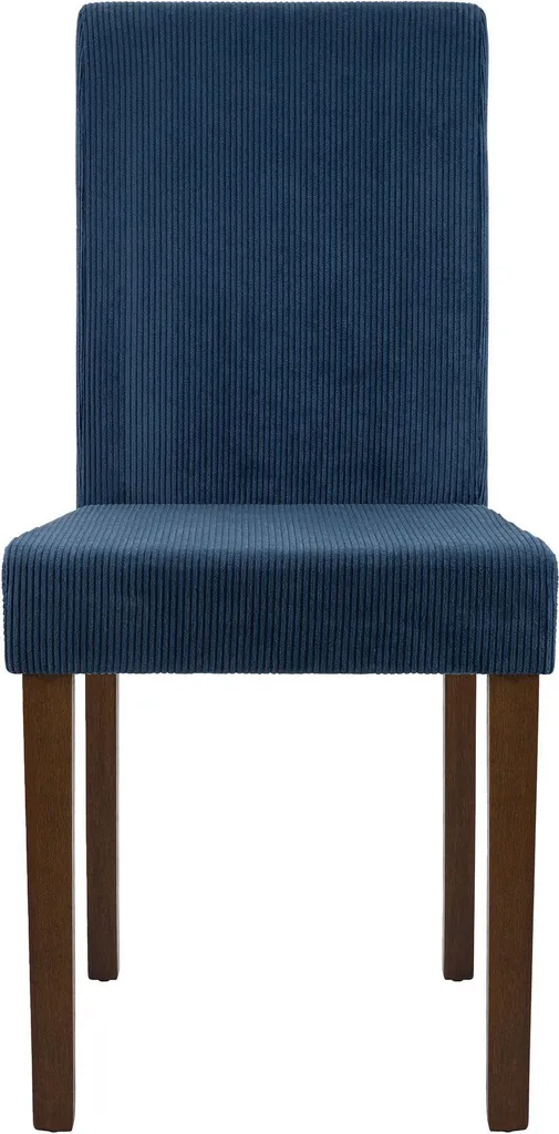 Sedia da Pranzo in Corda Blu e Legno Massello - Comfort Extra e Robustezza - 4