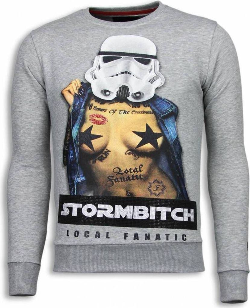 Stormbitch Strass Sweater - M