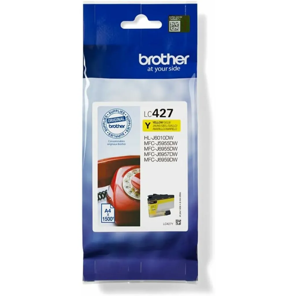 Cartuccia Gialla Brother LC427Y Originale - Spedizione Rapida
