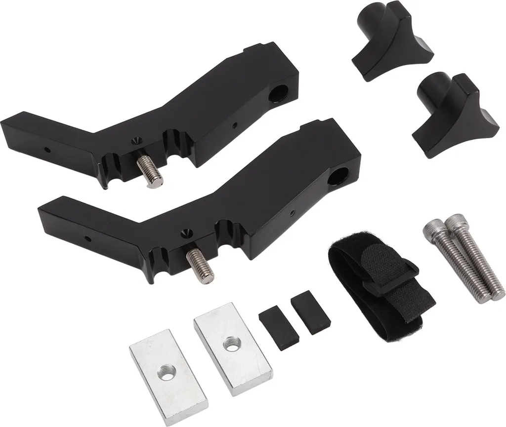 Support de cric pour rail de benne Tacoma 2005-2023 en aluminium durable