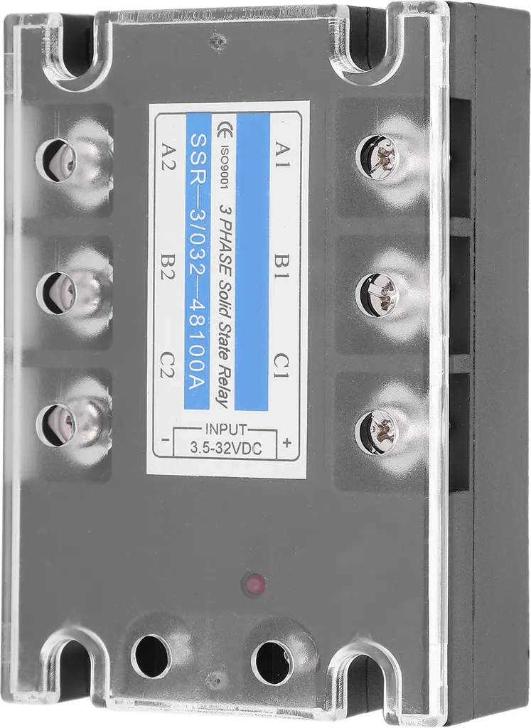 Relais statique triphasé SSR-3 D48100 100A DC-AC 480V pour industrie