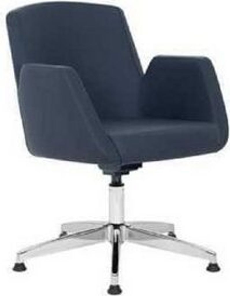 Stuhl Polsterung Kunstleder Bürostühle Modern Computer Stühle Möbel Schwarz JVmoebel