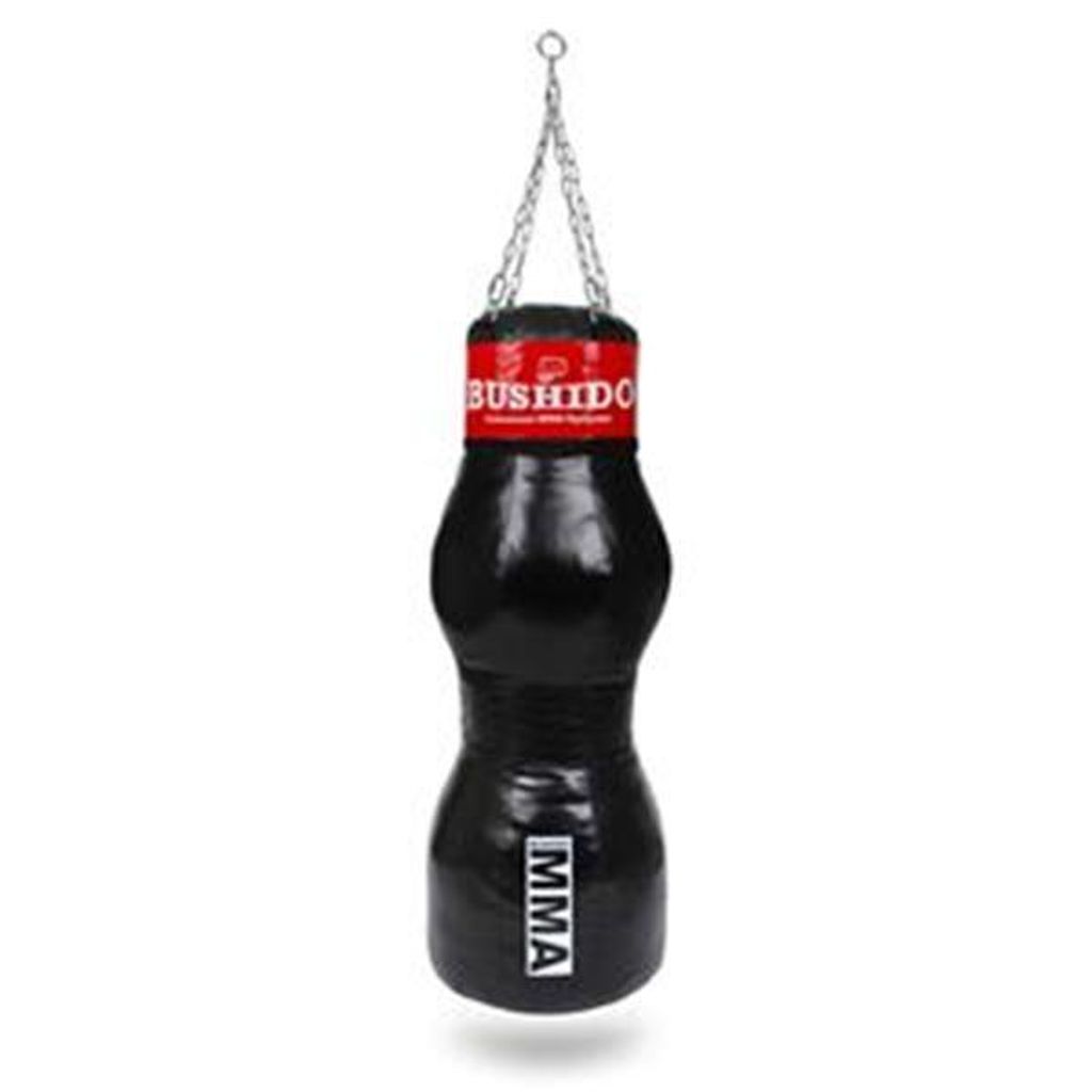Bushido Uppercut Boxsack abgewinkelt 130 x 42 cm - 45 kg Produktbild 