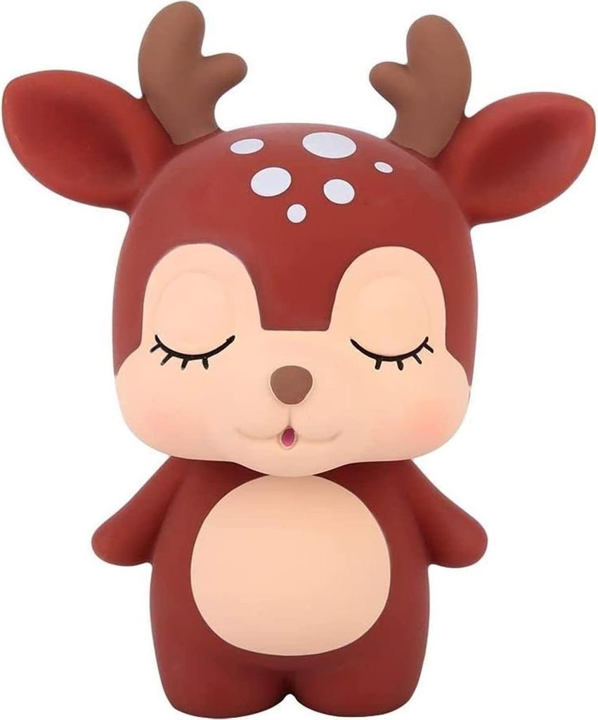 Schöne Cartoon-Hirsch-Spardose für Kinder - Wohnaccessoire - Desktop-Dekoration - Weihnachts- und Geburtstagsgeschenke - Jungen und Mädchen